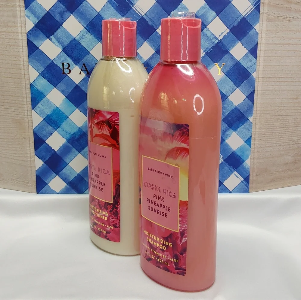 Bath & Body Works Pink Pineapple Sunrise Shampoo and Conditioner Set - Picture 6 of 16